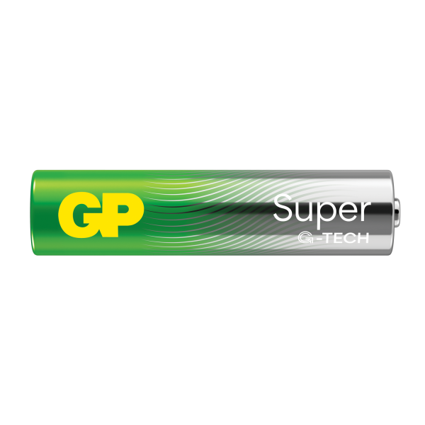 Алкална батерия GP SUPER LR03 AAA /2 бр. в опаковка/ блистер 1.5V GP,GP24A 2