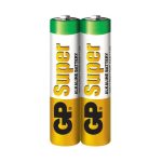 Алкална батерия GP SUPER LR03 AAA, 2 бр. в опаковка / shrink, 1.5V, GP24A 1