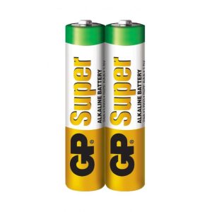 Алкална батерия GP SUPER LR03 AAA, 2 бр. в опаковка / shrink, 1.5V, GP24A 1
