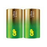 Алкална батерия GP ULTRA LR20 /2 бр. в опаковка shrink/ 1.5V GP-BA-13AU21-S2 1