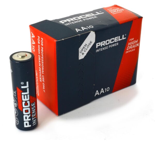 Алкална батерия LR6 1,5V AA  10pk опаковка INTENSE MX1500  PROCELL 1