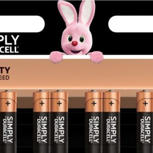 Алкална батерия LR6 AA 8pk блистер SIMPLY MN1500 DURACELL 1