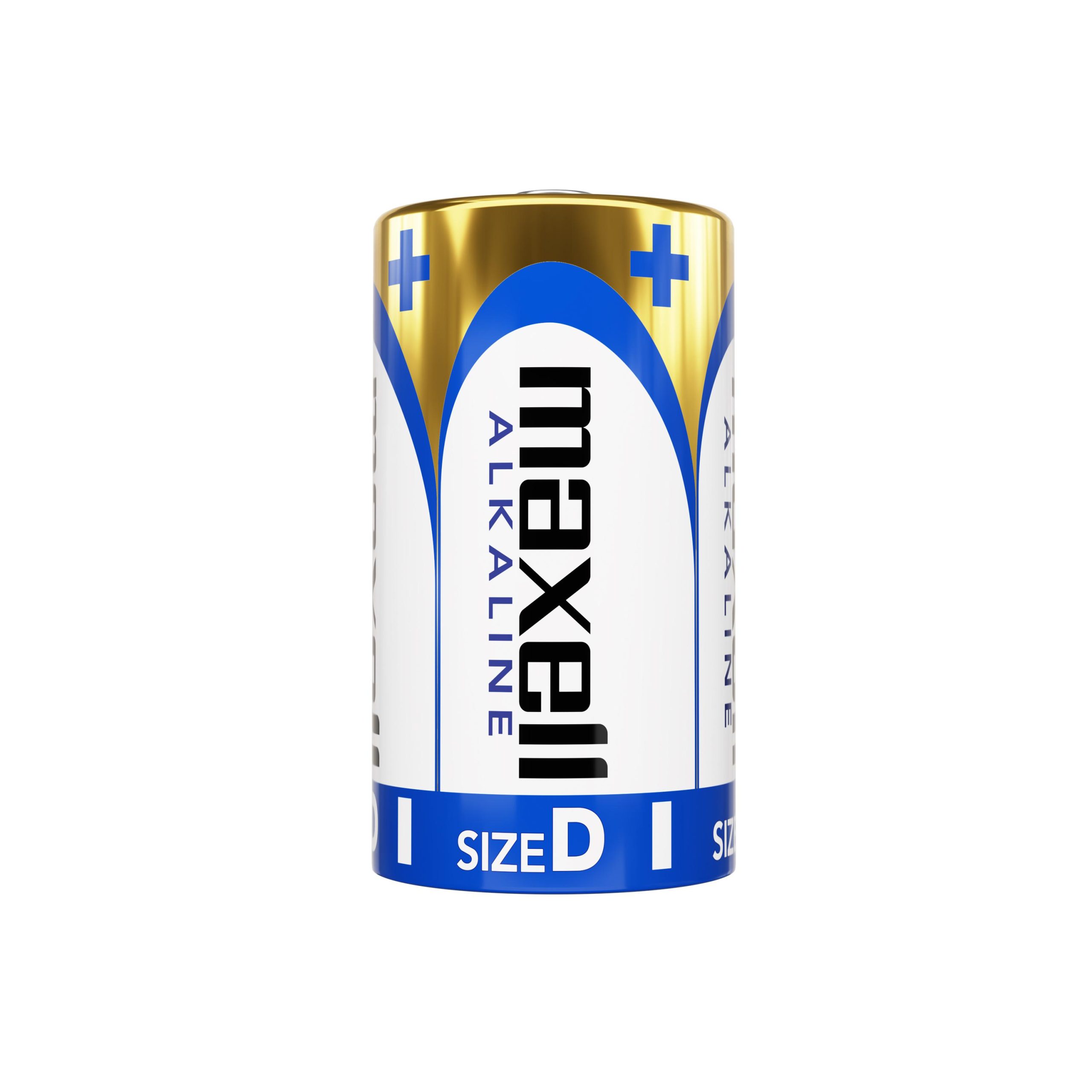 Алкална батерия MAXELL LR20 /2 бр. в опаковка/ 1.5V 3