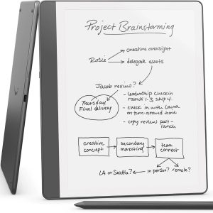 Amazon Kindle Scribe (2024) четец 16GB - 10.2" - с Premium Pen, тъмно сив 1