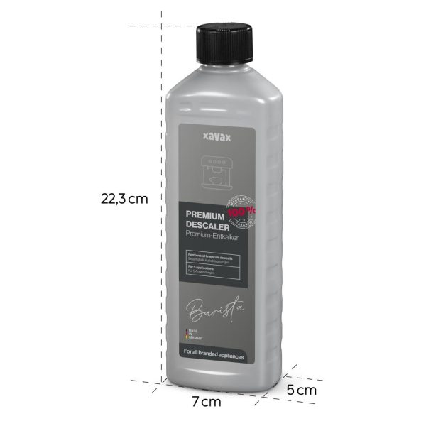 Антикалциращ препарат XAVAX Premium за  кафе машини 500ml, 111283 4