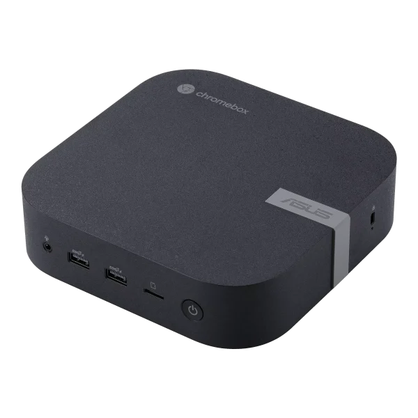 ASUS Mini PC CHROMEBOX5-SC002UN, Intel Celeron 7305, 4GB DDR4 RAM, 128GB NVMe SSD, Wi-Fi 6E, Bluetooth 5.2, ChromeOS 2