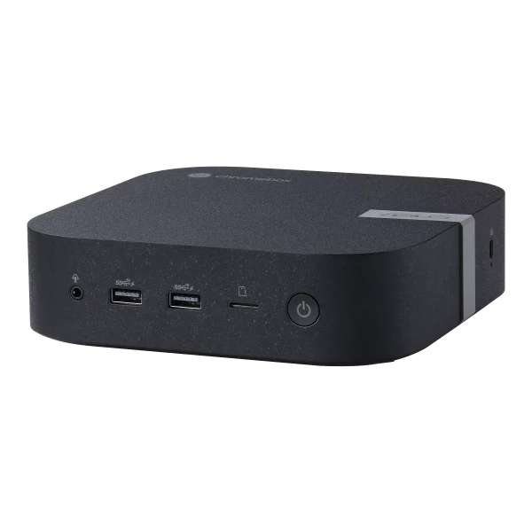 ASUS Mini PC CHROMEBOX5-SC002UN, Intel Celeron 7305, 4GB DDR4 RAM, 128GB NVMe SSD, Wi-Fi 6E, Bluetooth 5.2, ChromeOS 3