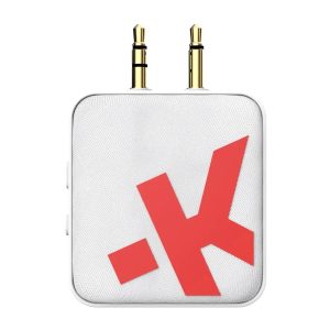 Аудио адаптер Skross, 3.5 mm жак към Bluetooth, Бял 1