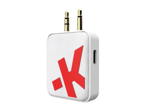 Аудио адаптер Skross, 3.5 mm жак към Bluetooth, Бял 3