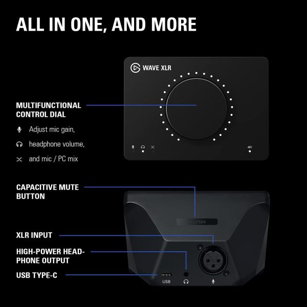 Аудио контролер Elgato Wave XLR 4