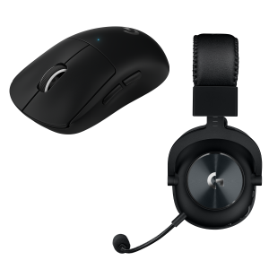 Бъндъл Геймърска мишка Logitech G Pro X Superlight и Слушалки Logitech G Pro 1