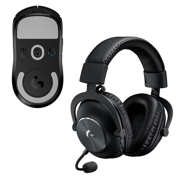 Бъндъл Геймърска мишка Logitech G Pro X Superlight и Слушалки Logitech G Pro 2