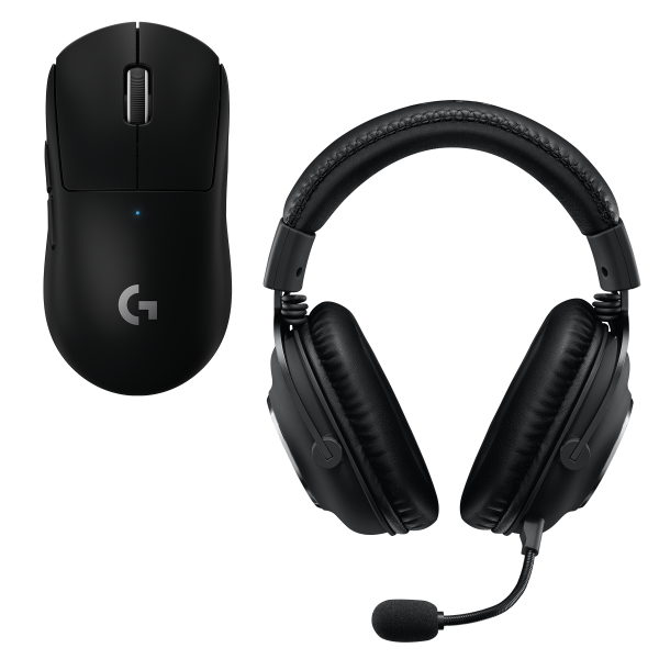 Бъндъл Геймърска мишка Logitech G Pro X Superlight и Слушалки Logitech G Pro 4