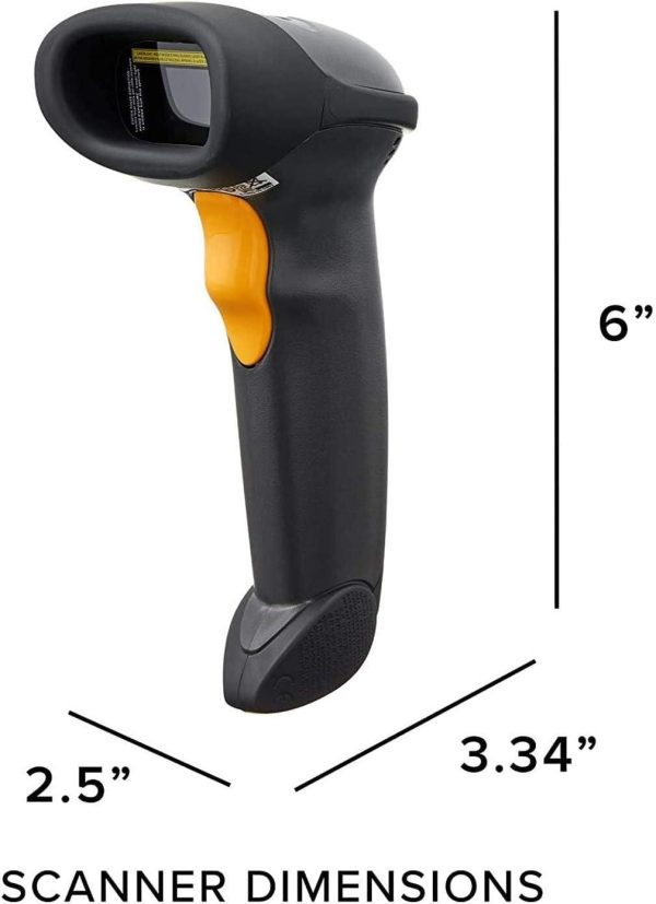 Баркод скенер Symbol LS2208, Кабел и стойка 3