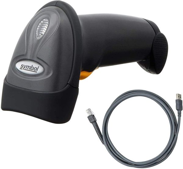 Баркод скенер Symbol LS2208, Кабел и стойка 4