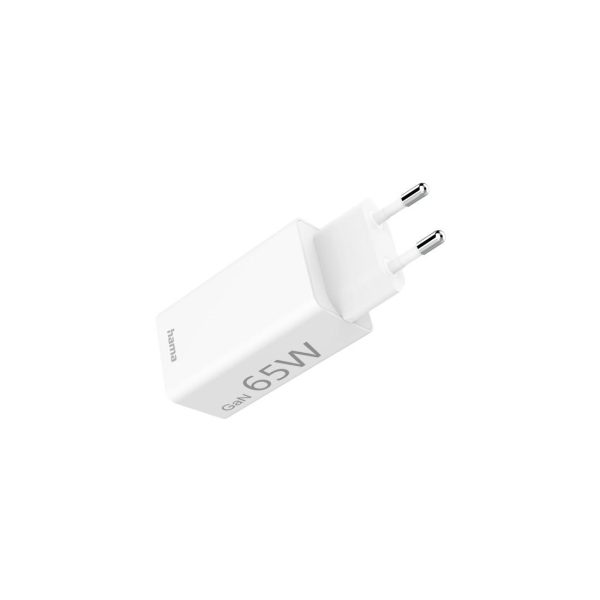 Бързо мини заряднo HAMA, GaN, 65 W, 125130 5