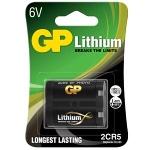 Батерия литиева фото 2CR5 6V GP 1
