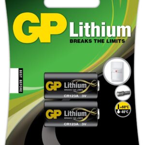 Батерия литиева Фото GP CR-123 3V 1