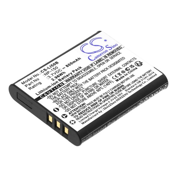 Батерия за апарат Cameron Sino 3.7V 800mAh, LiIon , OLYMPUS Li50 3