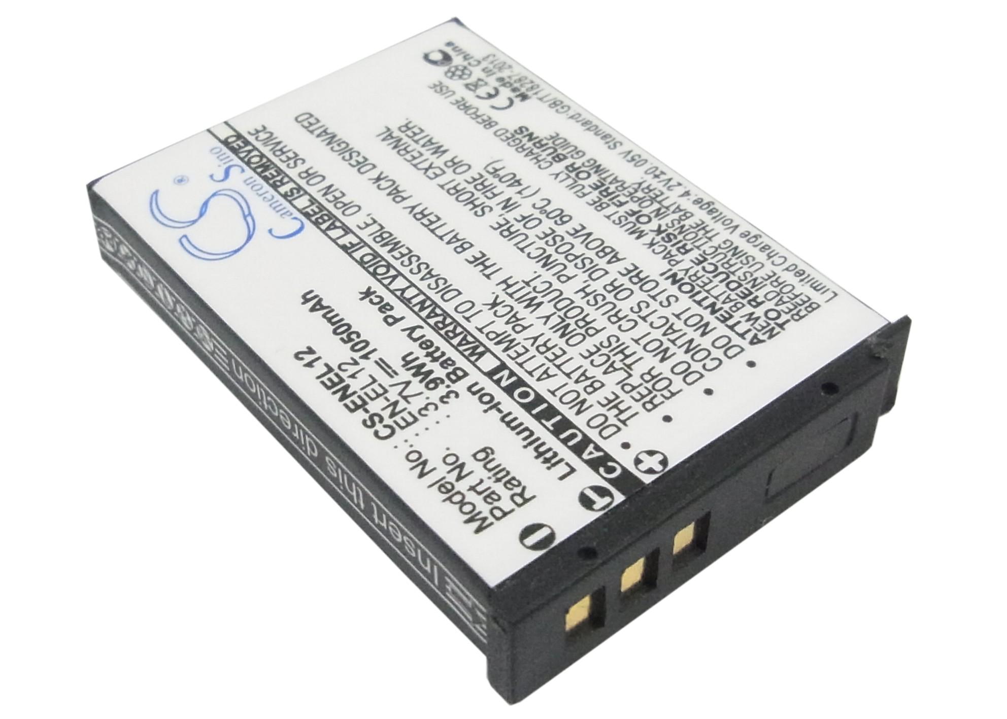 Батерия за апарат NIKON EN-EL12 Li-Ion 3.7V 1050mAh Cameron Sino 3
