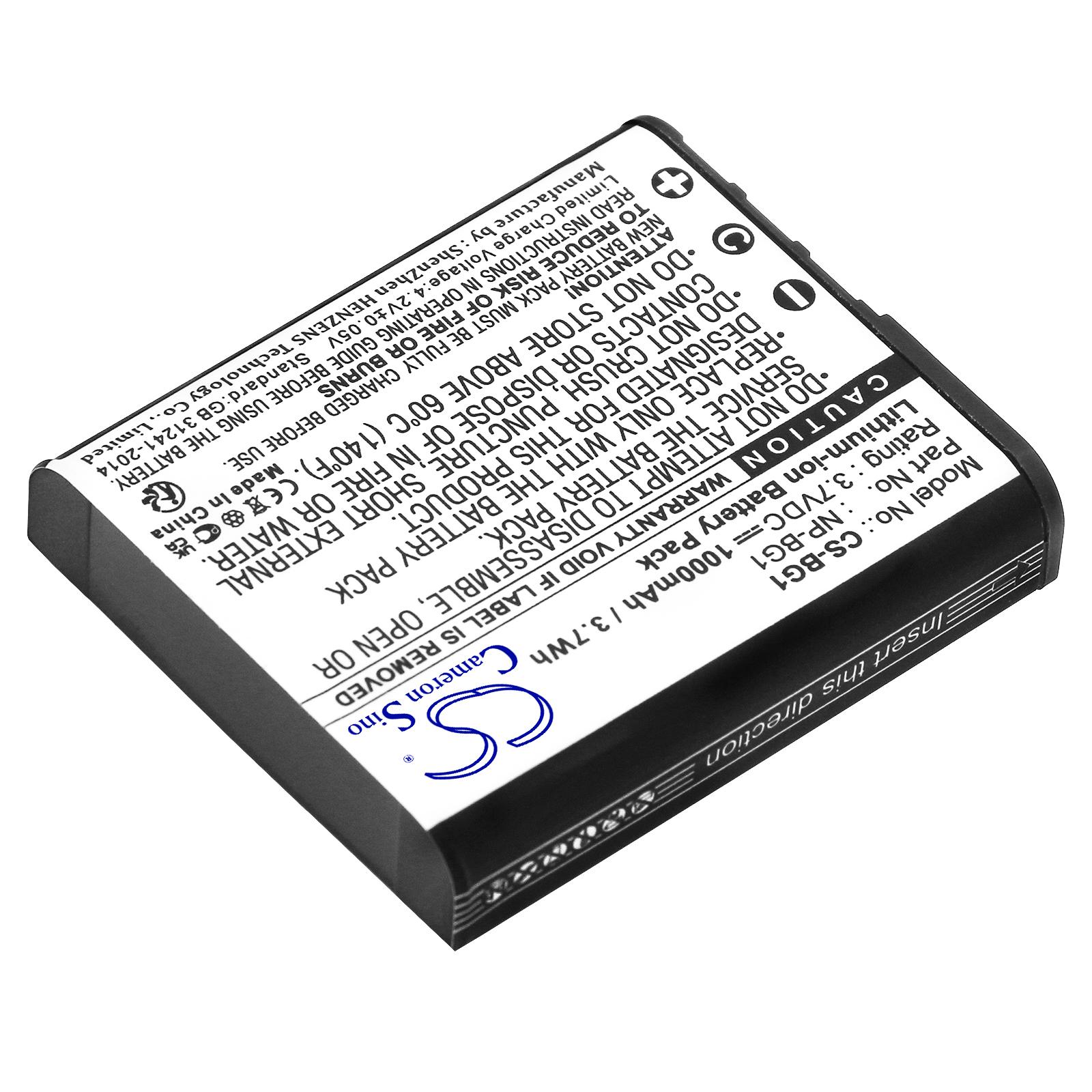 Батерия за апарат SONY NP-BG1 LiIon 3.7V 1000mAh Cameron Sino 3