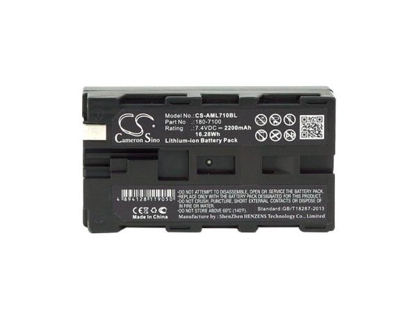 Батерия за баркод скенер AML M7100 M7220   180-7100   LiIon  7.4V 2200mAh Cameron Sino 1