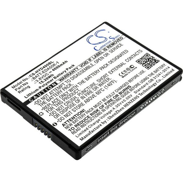 Батерия за баркод скенер Honeywell EDA50   50129589-001   LiPo  3.8V 4000mAh Cameron Sino 2