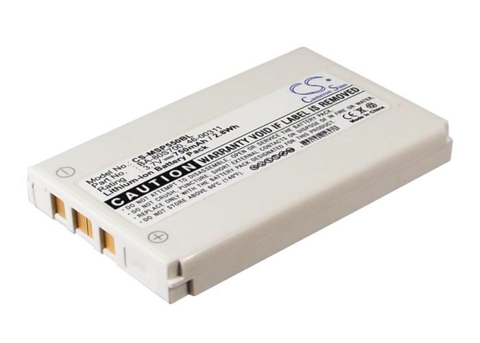 Батерия за баркод скенер Metrologic MS5500, Optimus S BA-80S700 LiIon 3.7V 750mAh Cameron Sino 2