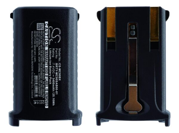 Батерия за баркод скенер SYMBOL MC9000, MC9060 BRTY-MC90SAB00-01 LiIon  7,4V 3400mAh Cameron Sino 1