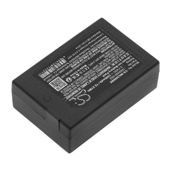 Батерия за баркод скенер ZEBRA/ TEKLOGIX/ MOTOROLA WorkAbout Pro 4  LiIon  3.7V 3300mAh Cameron Sino 3