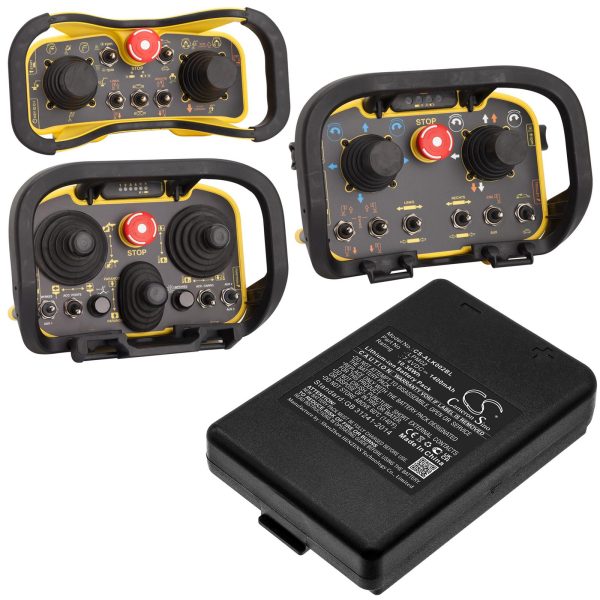Батерия за дистанционно управление за кран Autec Air Dynamic AJR LPM02 LiIon 7,4V 1400mAh Cameron Sino 2
