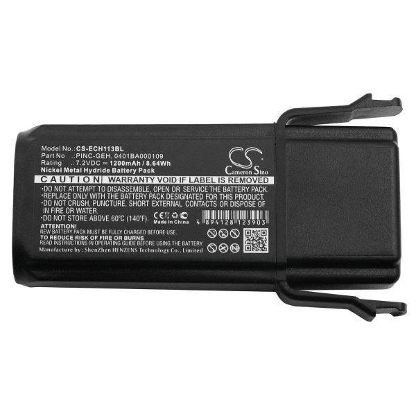 Батерия за дистанционно управление за кран ELCA CONTROL-GEH-A, Sfera Genio PINC-GEH  NIMH 7,2V 1200mAh Cameron Sino 1