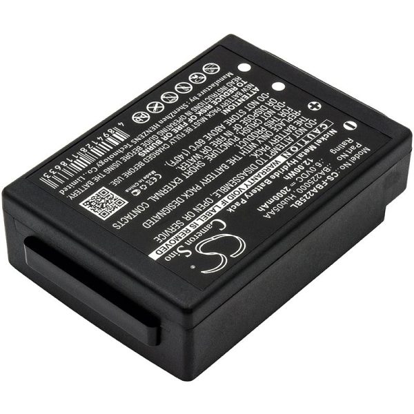 Батерия за дистанционно управление за кран HBC Radiomatic Eco, Micron 4,6  SPECTRUM 1,2 BA225000 NIMH 6V 2000mAh черна Cameron Sino 3