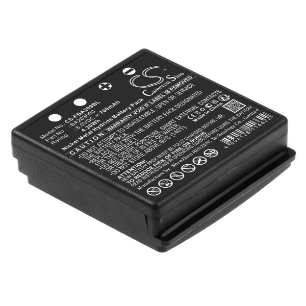 Батерия за дистанционно управление за кран HBC Radiomatic Eco, Micron 4,6  SPECTRUM 1,2 FUB9NM BA209060 NIMH 6V 700mAh черна Cameron Sino 2