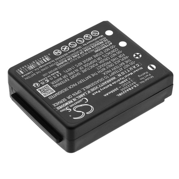 Батерия за дистанционно управление за кран HBC Radiomatic Quadrix, Micron 4,5,6,7  BA223000 NIMH 3,6V 2000mAh черна Cameron Sino 3