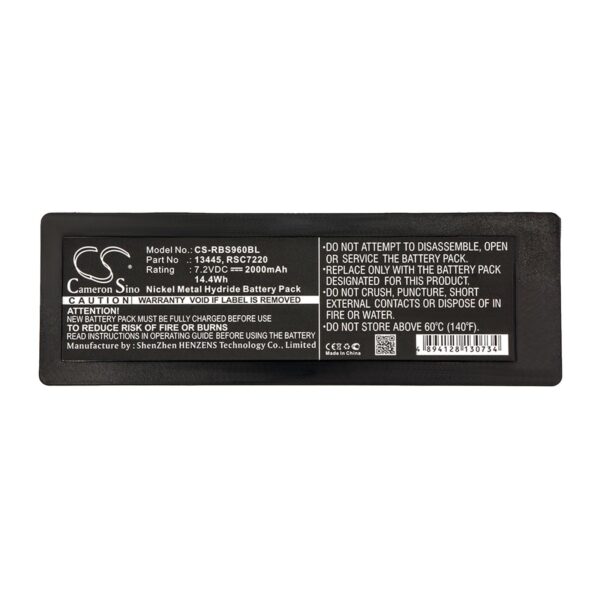 Батерия за дистанционно управление за кран Palfinger 590 , 960 ; Scanreco 592, 960 RSC7220 NIMH 7,2V 2000mAh /три конектора на батерията/ Cameron Sino 1