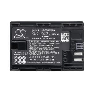 Батерия за фотоапарат CANON EOS 5D, EOS 60D LiIon 7.2V 2000mAh  Cameron Sino 1