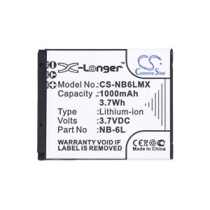 Батерия за фотоапарат CANON NB6L LiIon 3.7V 1000mAh LiIon Cameron Sino 1