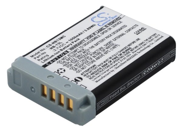 Батерия за фотоапарат / камера CANON NB13MC  NB13L  3,7V 1050 mAh  LiIon Cameron Sino 2