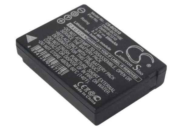 Батерия за фотоапарат Panasonic 3.7V 890mAh DMW-BCG10 Cameron Sino 1