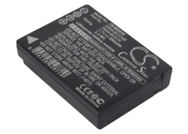 Батерия за фотоапарат Panasonic 3.7V 890mAh DMW-BCG10 Cameron Sino 1