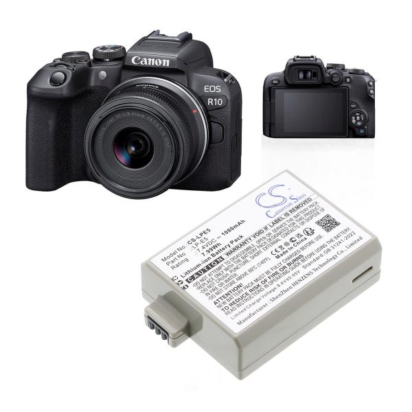 Батерия за камера CANON LPE5 LiIon 7.2V 1080mAh Cameron Sino 2
