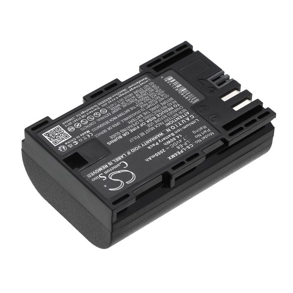 Батерия за камера CANON LPE6 LiIon 7.4V 2000mAh Cameron Sino 2