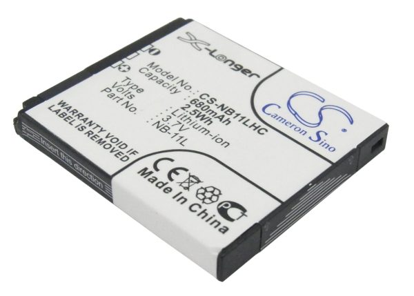 Батерия за камера CANON NB-11L LiIon 3.7V 680mAh Cameron Sino 1