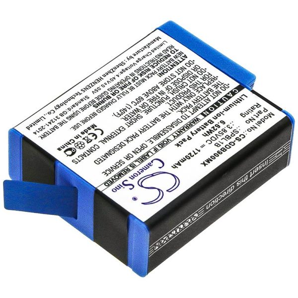 Батерия за камера GO PRO Hero 9; HERO 10; Hero 11; Hero 12  AHDBT-901  3,85V 1720mAh   LIIon Cameron Sino 2