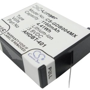 Батерия за камера GOPRO Hero 4; HERO 4 Plus  AHDBT-401  3,8V 1160mAh   LIIon Cameron Sino 1