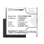 Батерия за камера GOPRO Hero 5; Hero 6; Hero 7; Hero 8   AHDBT-501  3,85V 1250mAh   LIIon Cameron Sino 1