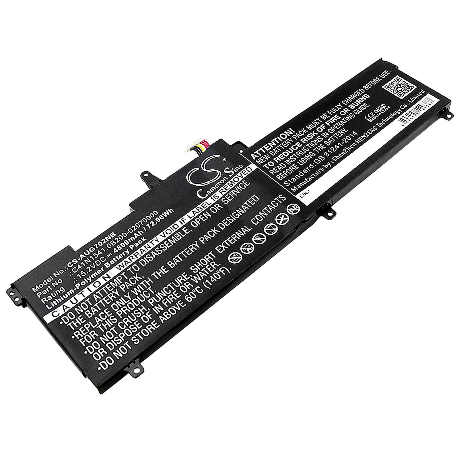 Батерия за лаптоп ASUS GL702 C41N1541 LiPo 15.2V 4800mAh CAMERON SINO 2