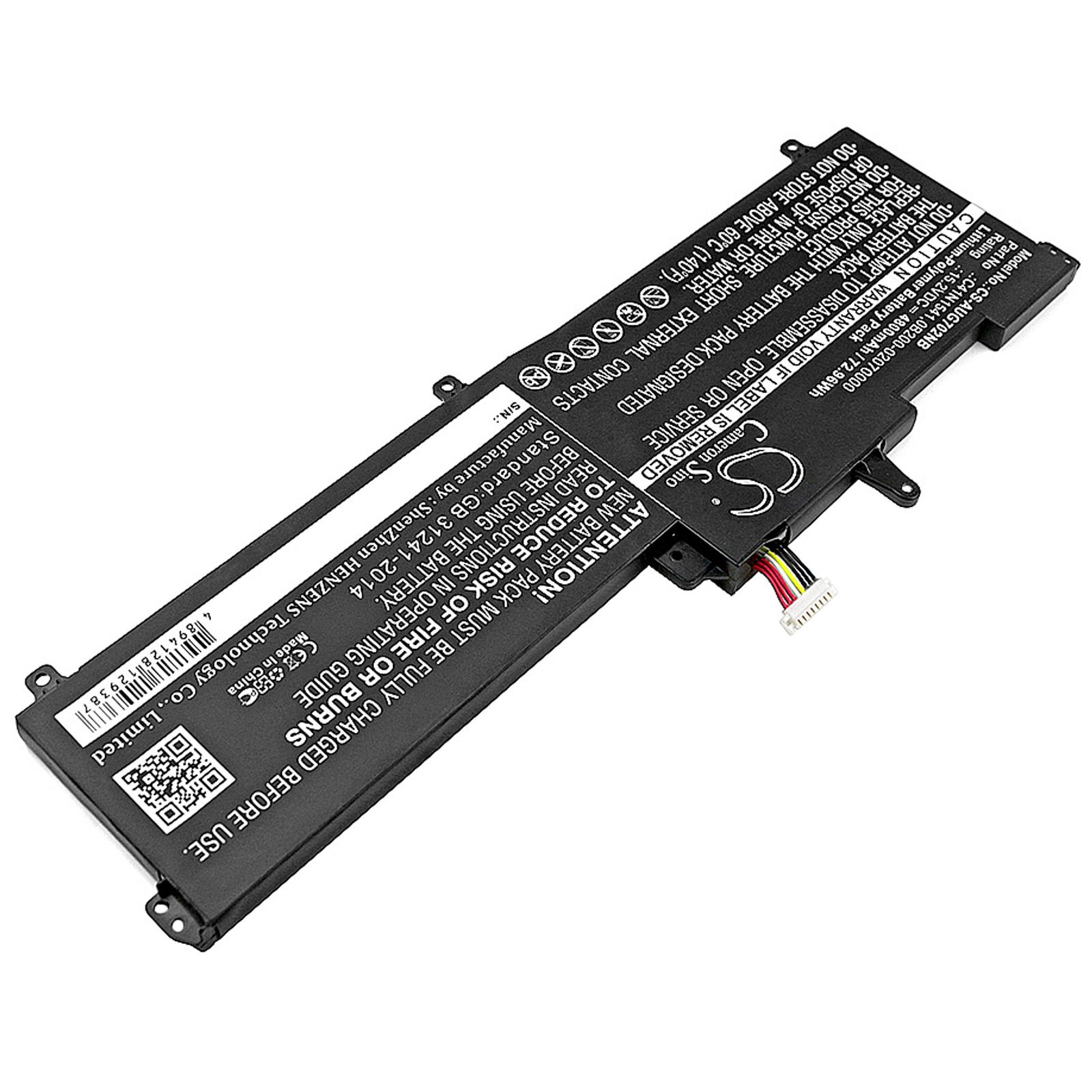 Батерия за лаптоп ASUS GL702 C41N1541 LiPo 15.2V 4800mAh CAMERON SINO 3