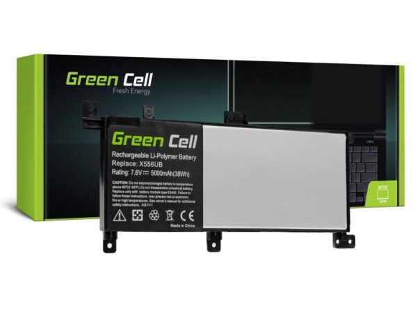 Батерия за лаптоп ASUS X556U X556UV AS111 C21N1509 7,6V 4100mA GREEN CELL 1